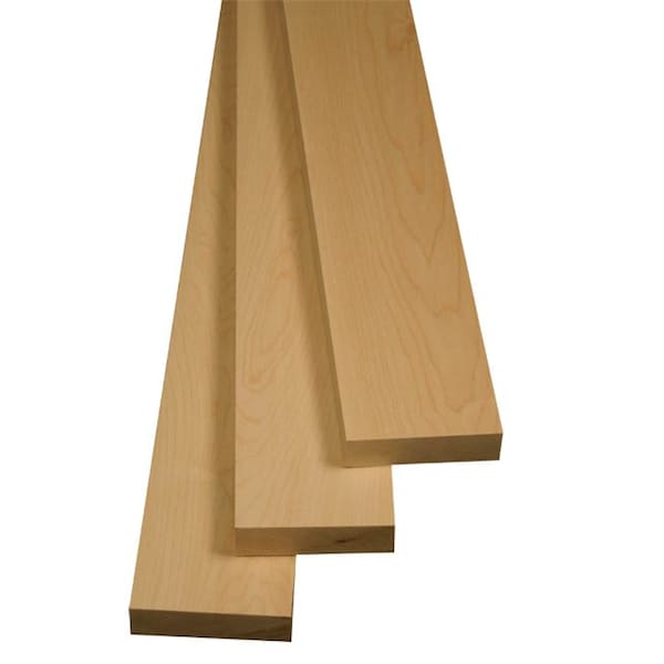 Osborne Wood Products 96 x 1 x 4 4x1 True Stock (96" long) in Red Oak - 39641O