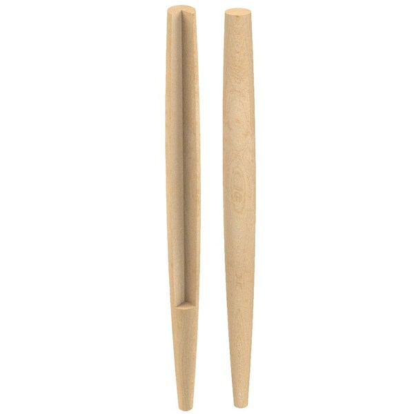 Designs Of Distinction Notched Danish Modern Vanity Column - Hard Maple - 01310210HM3