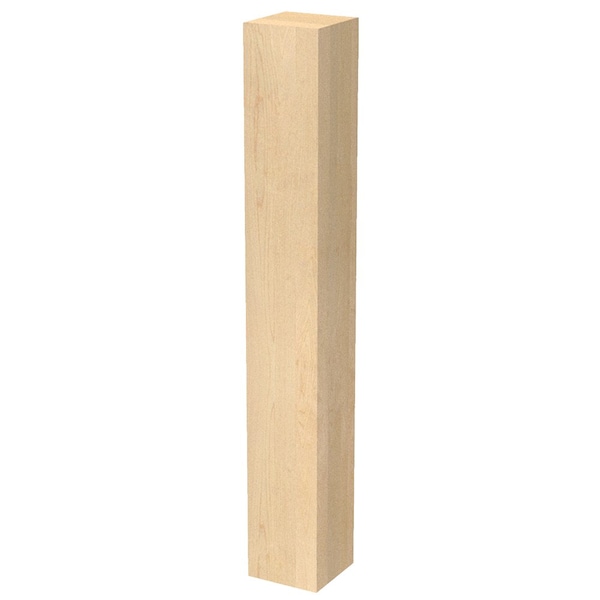 Designs Of Distinction 6 Inch Square Bar Column - Alder - 01636010AL1