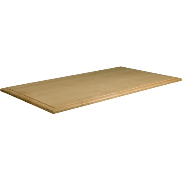 Osborne Wood Products 1 x 24 x 46 Table Top with Thumbnail Edge in Alder - 304333A