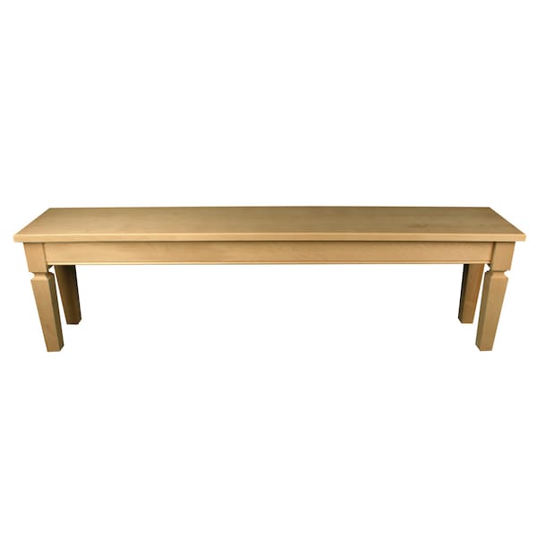 Osborne Wood Products 70 x 14 x 19 Lakeland Bench Kit in Knotty Pine PK - 55013P