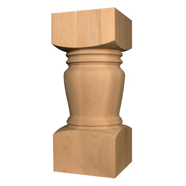Osborne Wood Products 29 x 12 Large Pedestal in Soft Maple - 340304M