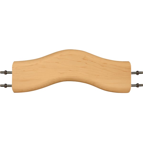Osborne Wood Products 5 3/4 x 15 5/8 x 1 3/4 Double Pedestal Stretcher in Red Oak - 1165O