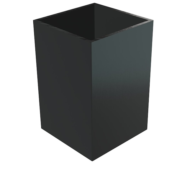 Designs Of Distinction 3" SQ. x 4.5"H Flat Black Metal Sleeve - 01SLV345WR1