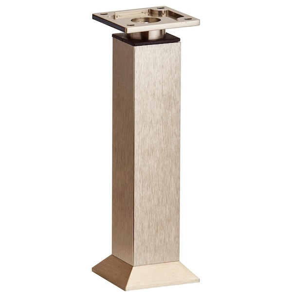 Richelieu Vintage Square Legs, 7 7/8 in (200 mm), Stainless Steel, Adjustable - 64134200170