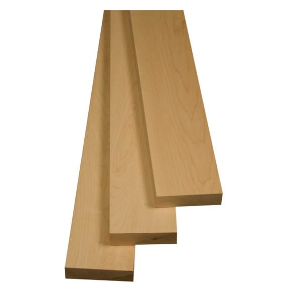 Osborne Wood Products 48 x 1 x 4 4x1 True Stock (48" long) in Soft Maple - 34841M