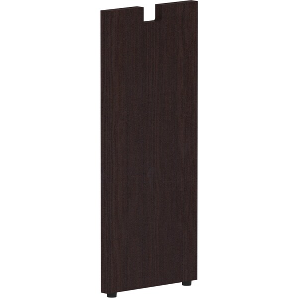 Lorell Credenza Half Leg, f/Credenza, 12"x1"x28-1/2", Espresso,  - LLR18266