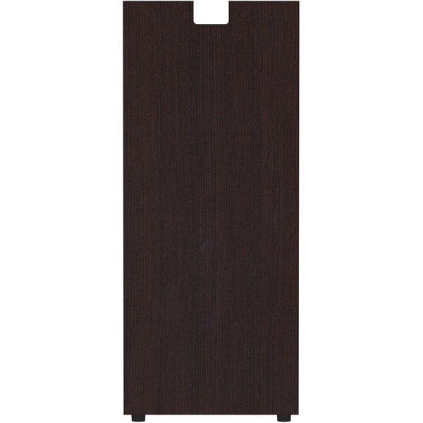 Lorell Credenza Half Leg, f/Credenza, 12"x1"x28-1/2", Espresso,  - LLR18266