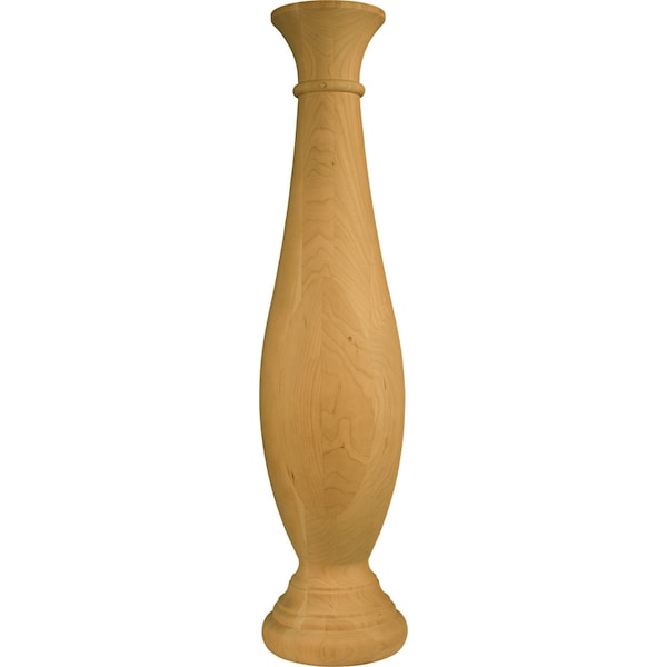 Osborne Wood Products 34 1/2 x 7 5/8 Kitchen Peninsula Pedestal in Rustic Alder - 2432RCA