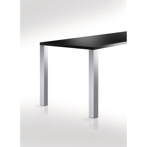 Richelieu Adjustable Square Leg, 27 3/4 in (705 mm), Stainless Steel, PK 4 - 645705170