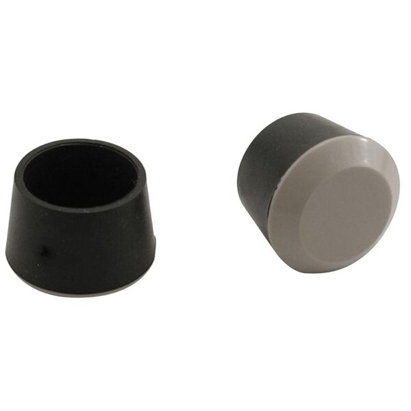 Shepherd Hardware Furniture Leg Tip, Round, Off-White - 9220