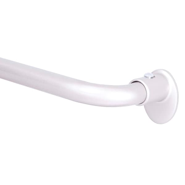 Kenney Mfg Kenney Sun Zero Silver Room Darkening Curtain Rod 28 in. L X 48 in. L - SN79232V1