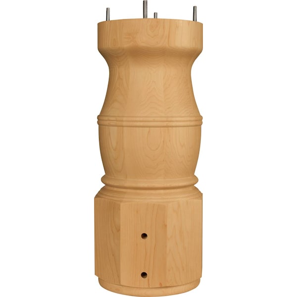 Osborne Wood Products 21 x 8 3/4 Coventry Pedestal in Hard Maple - 1160HM