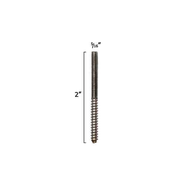 Osborne Wood Products 2 x 5/16 2" Hanger Bolt in Hardware - 925HW