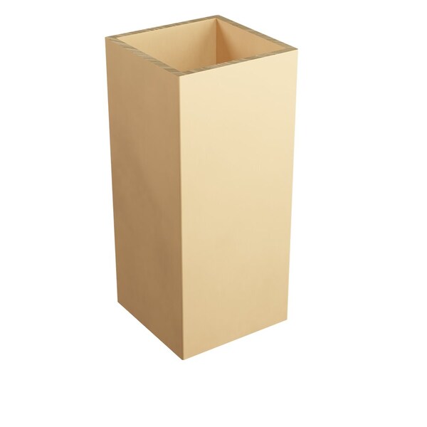 Designs Of Distinction 2" SQ. x 4.5"H Soft Gold Metal Sleeve - 01SLV245GL1