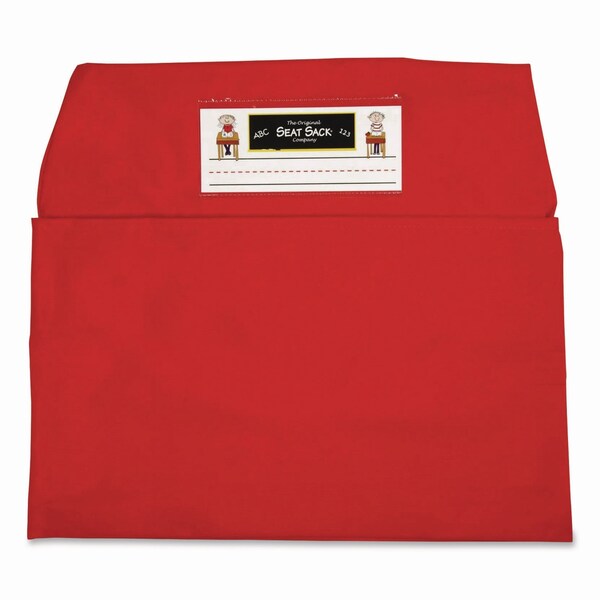 Victor Elastic-Back Seat Sack for Chairs 12in to 17in Wide, 11 x 15.5 x 14, Fabric, Red - 10101