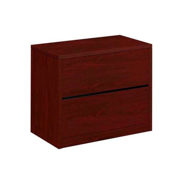 Hon HON Lateral File Two-Drawer 36"W x 20"D x 29-1/2"H Mahogany - 10500 Series - HON10563NN