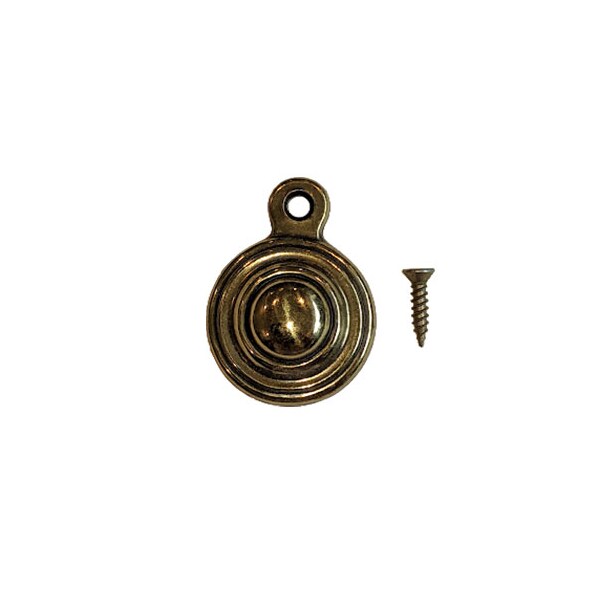 Osborne Wood Products 1 7/8 x 1 3/8 x 3/8 Escutcheon with Screw in Hardware - 904HW