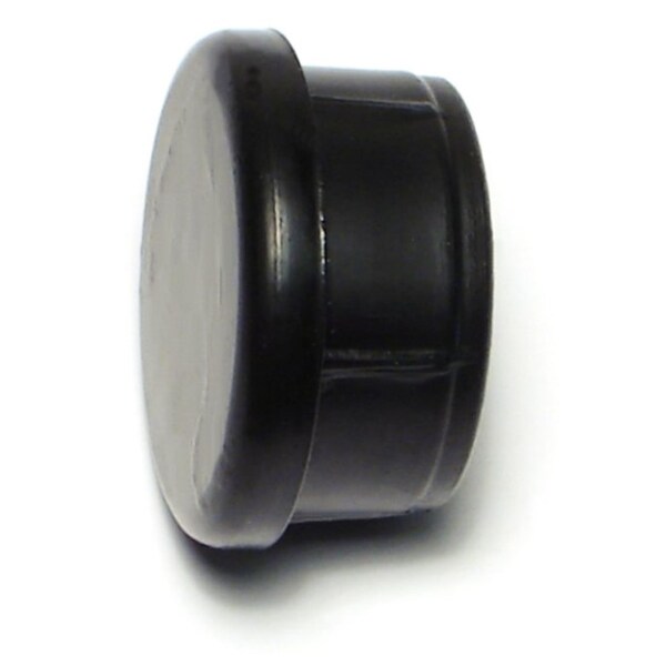 Midwest Fastener 1" x 16 Gauge Round Black Plastic Furniture Tips 6PK - 76642