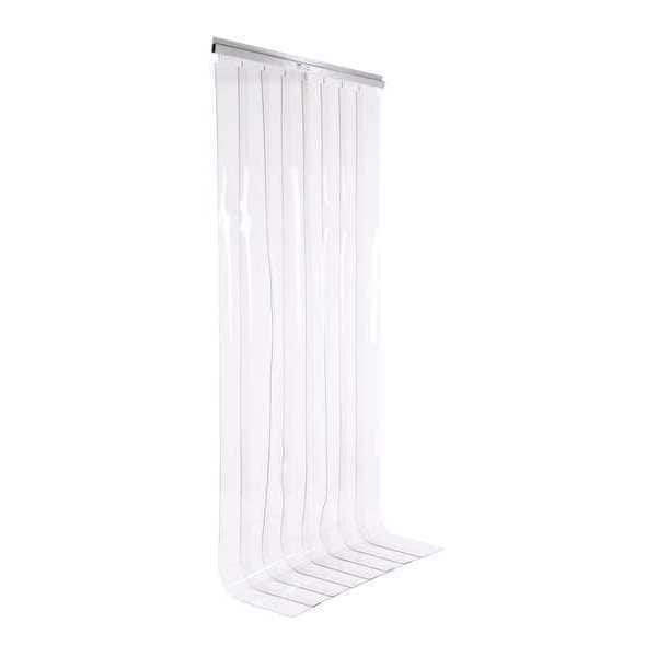 Kason Curtain Kit, 34" x 84", 0.06" Thick, 4"Wide - 401SA6043484