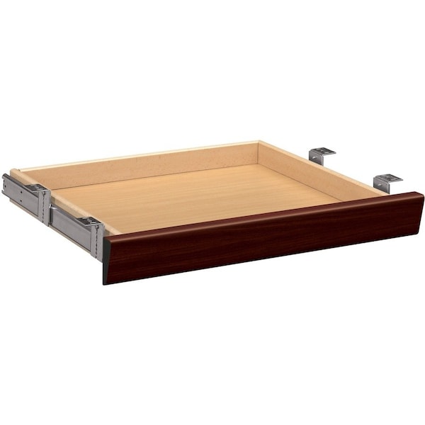 Hon Center Drawer, f/Single Ped., 22"x15-3/8"x2-1/2", Mahogany - HON1522N