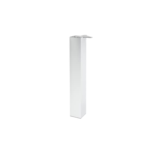 Richelieu Adjustable Square Leg, 27 3/4 in (705 mm), Aluminum - 642705010