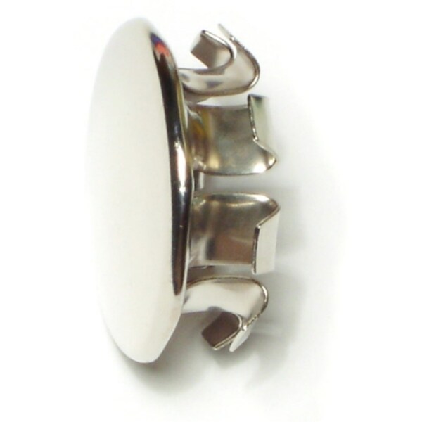 Midwest Fastener 1-1/4" Zinc Plated Steel Round Furniture Spring Caps 6PK - 66305