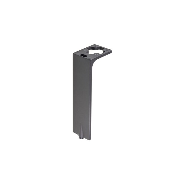 Richelieu Design Furniture Leg, 7 7/8 in (200 mm), Dark Brown, Adjustable - 203200060