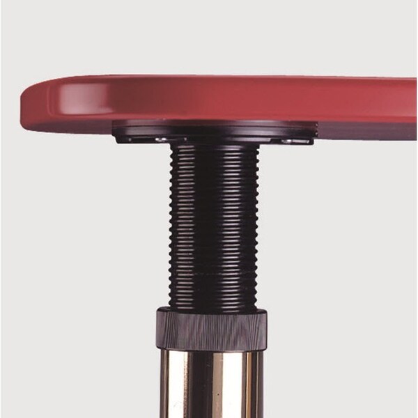 Richelieu Isola Adjustable Table Leg with High Adjustment, 27 3/4 in (705 mm), Matte Chrome - 624705174