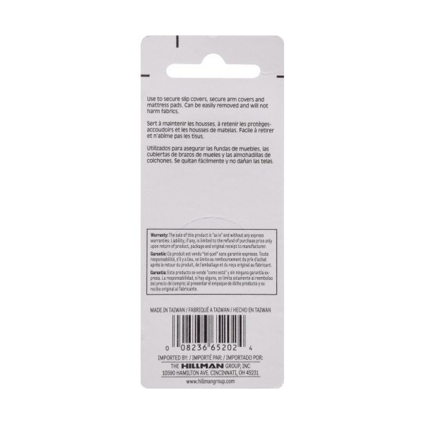 Hillman HILLMAN 7/16 in. L Silver Steel Twist Pins 16 pk - 122264