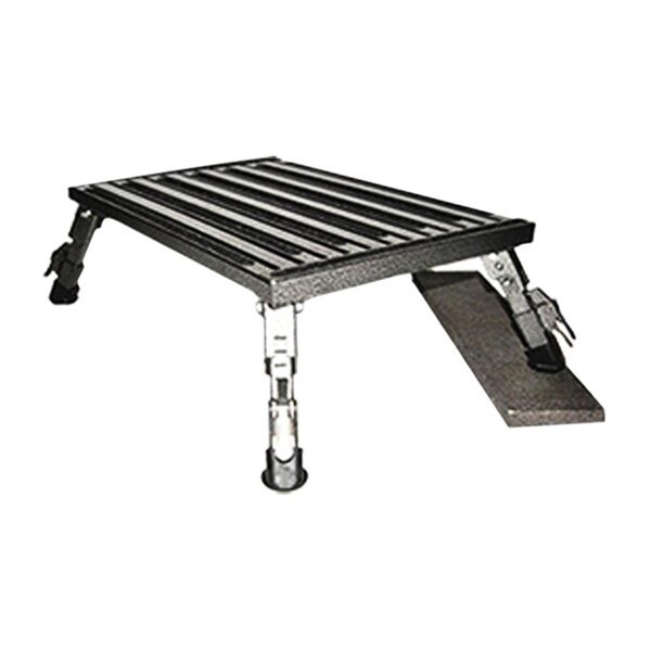 Safety Step A10CG 15 x 19 in. Silver Vein Adjustable Legs - S2H-A10CG