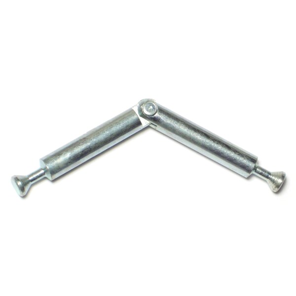 Midwest Fastener 7mm x 88mm Zinc Plated Steel Articulated Dowels 4PK - 38593