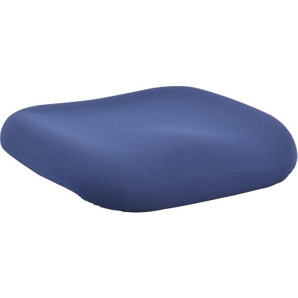 Lorell Fabric Padded Seat, Navy Blue - LLR86216