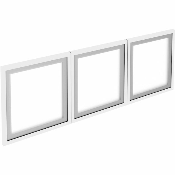 Lorell Wall-Mount Hutch Frosted Glass Door, PK3 - LLR59710