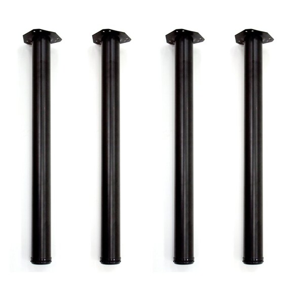 Kee Regency Kee Post Table Legs (Set of 4)- Black - MTBP27BK