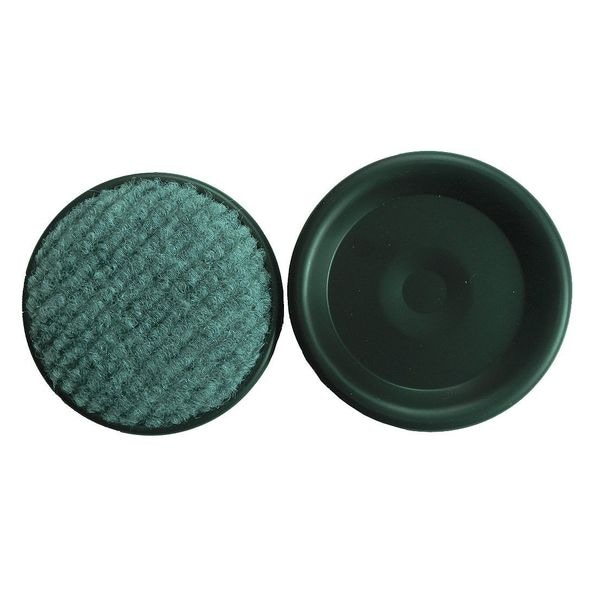 Zoro Select Furniture Caster Cups, Round, 2-1/4", PK4 - 10G199