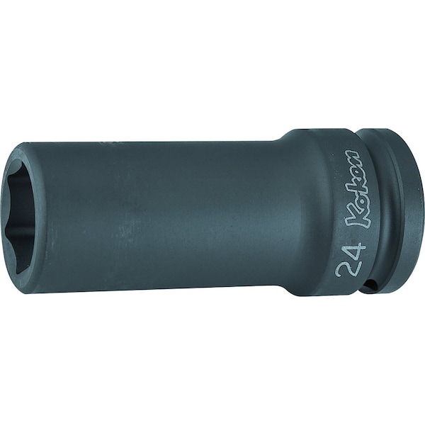 Llave de vaso Ko-Ken de 16mm, 6 puntas, delgada de 100mm con unidad cuadrada de 3/4 - 16301M-16