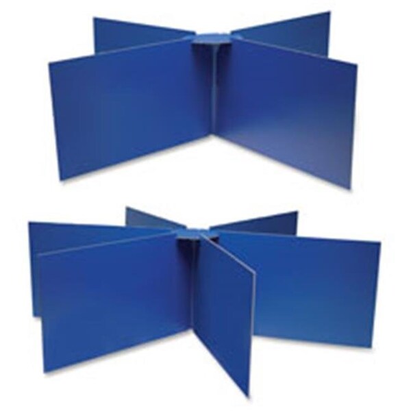 Pacon Corporation Pacon PAC3788 Round Table Privacy Baord; 48 in. x 14 in.; Blue - PAC3788
