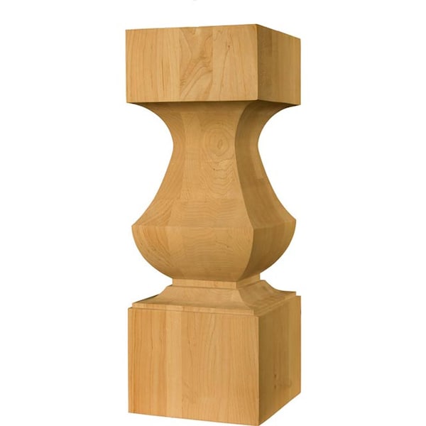 Osborne Wood Products 22 x 8 Transitional Pedestal (No Holes, No Hardware) in Knotty Pine - 11731P