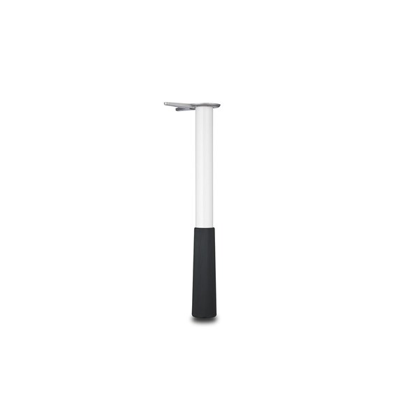 Richelieu Adjustable Legs for Children's Furniture, 23 in (584 mm), White and Black, PK 4 - 6543090