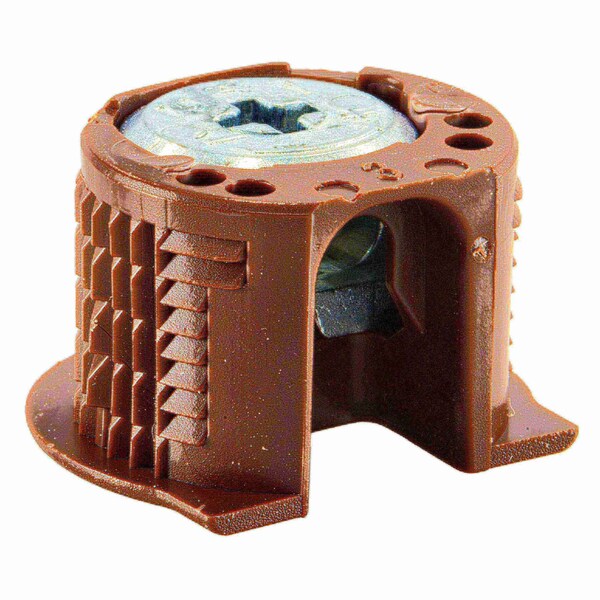 Midwest Fastener 3/4" Brown Wood Flush Fit Cam 4PK - 38623