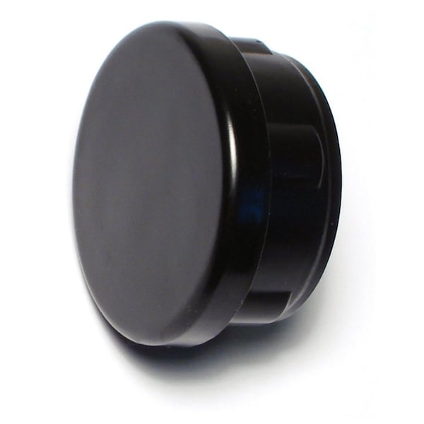 Midwest Fastener 1-1/4" x 18 Gauge Round Black Plastic Furniture Tips 6PK - 76643