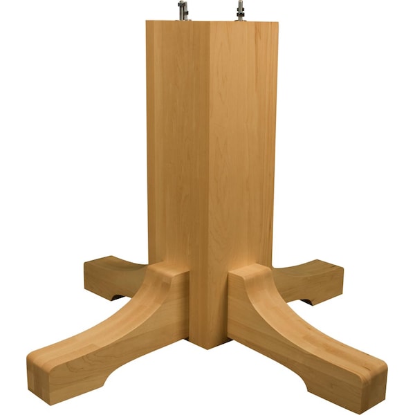 Osborne Wood Products 25 x 31 1/2 Mission Pedestal Base Kit in Soft Maple PK - 1172M