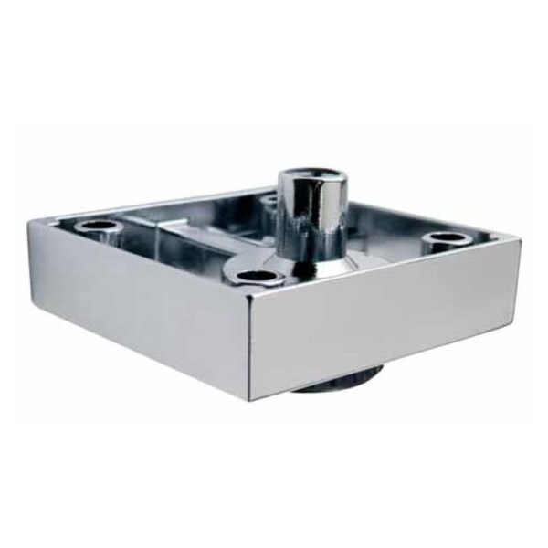 Richelieu Adjustable Contemporary Furniture Leg, 5/8 in (16 mm), Chrome - 206016140