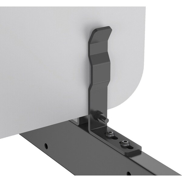 Lorell Privacy Panel, Acoustic, f/Dbl Sit-Stand, 47.2"x0.79"x23.6", LGY - LLR25961
