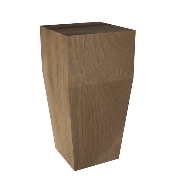 Designs Of Distinction Square Craftsman Bun Foot - Walnut - 01705112WL1