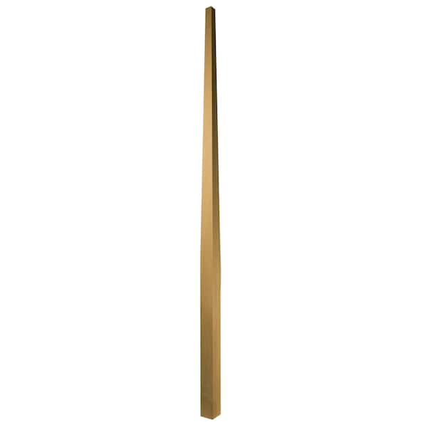 Osborne Wood Products 81 x 3 1/2 Thats My Letter Bedpost in Hickory - 2510H