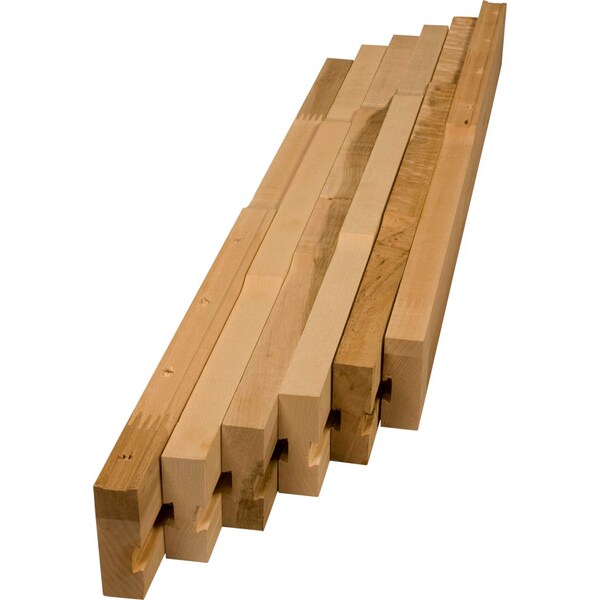 Osborne Wood Products 30 x 3 x 6 30" Table Slide (75" opening) in Soft Maple PR - 9059M
