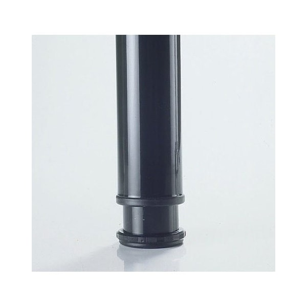 Richelieu Adjustable Table Leg, 27 1/2 in (700 mm), Black - 61671090