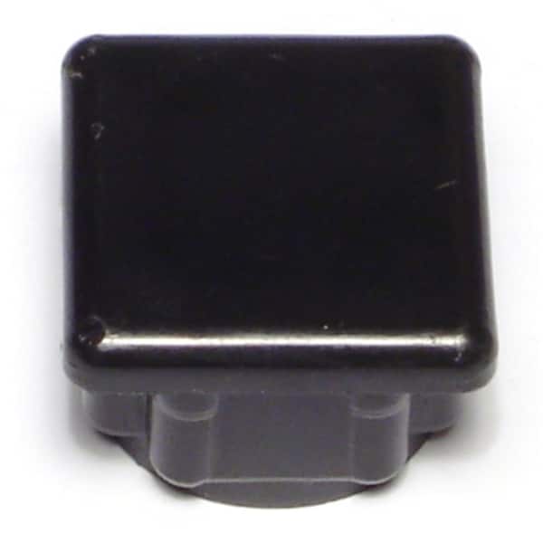 Midwest Fastener 1" x 7/8" Black Plastic Furniture Tips 10PK - 66285